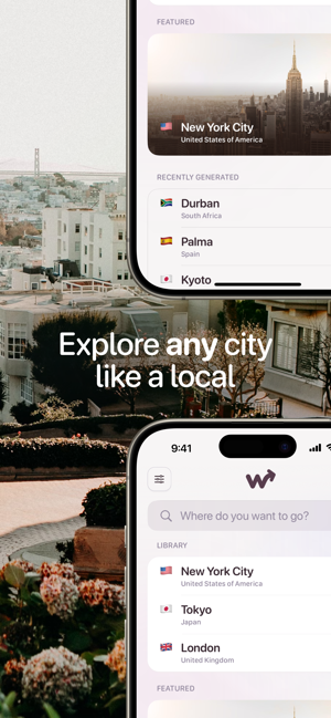 Travel guidebooks: Waywise Screenshot