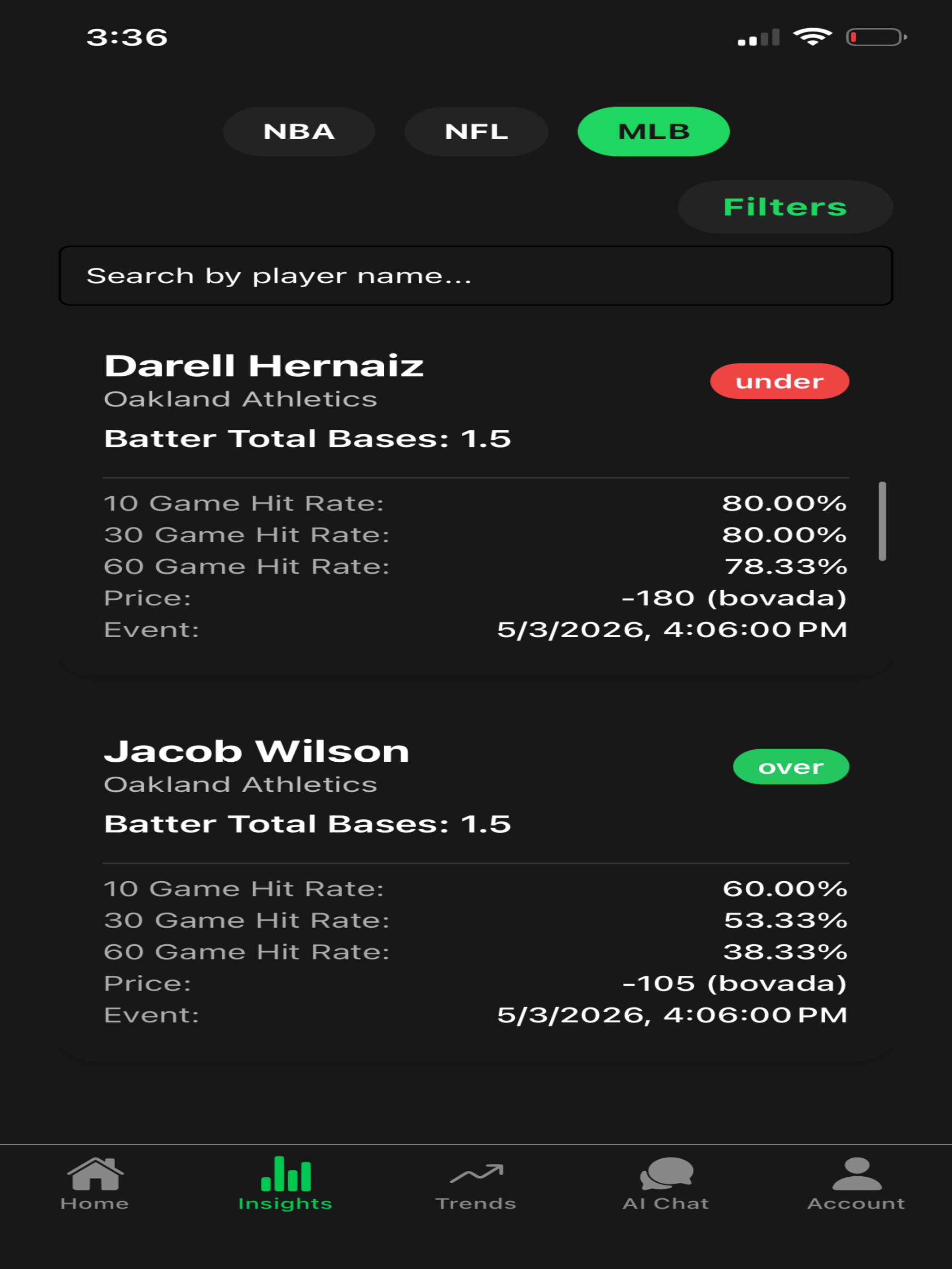 BettorIndex