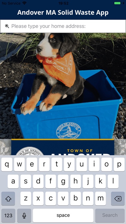 Andover MA Solid Waste App