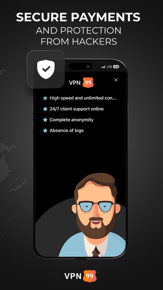 #4. VPN99: Total Privacy Protector (macOS) 由: Shopcut LLC