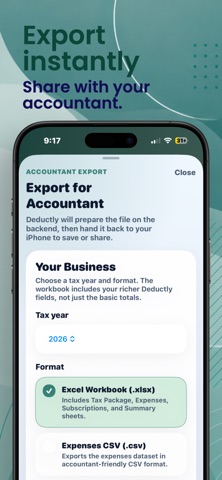 Deductly - Expense Tracker screenshot