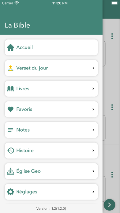 La Bible Darby en français Screenshot