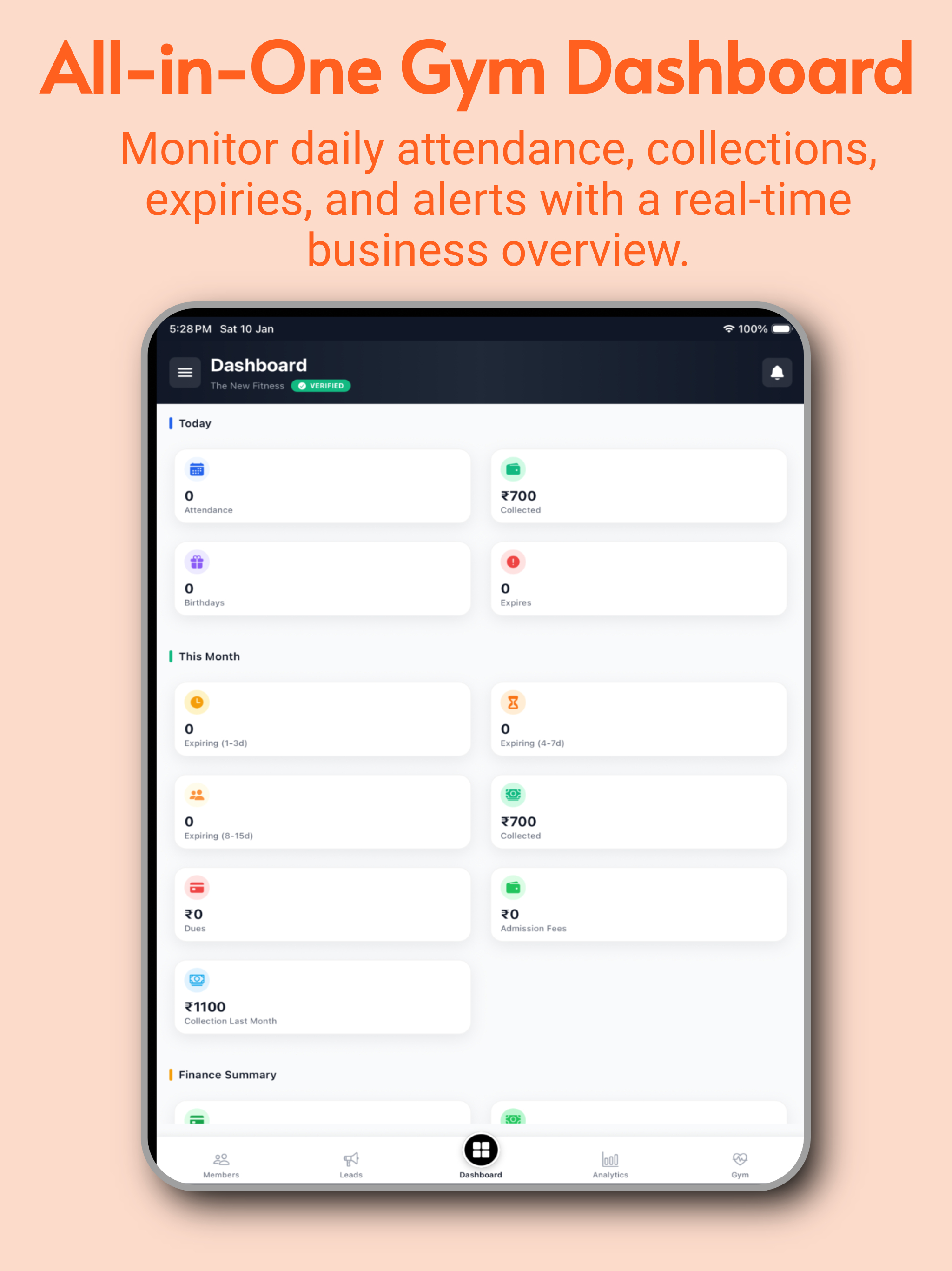 Zymgoo Partner – Gym CRM App