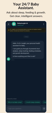 BabyInsight: AI Baby Tracker iPhone screenshot