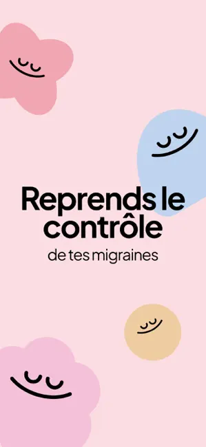 Mellow: Suivi Migraine iPhone screenshot 1