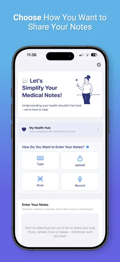 Patiently AI: Simplify Notes screenshot 2