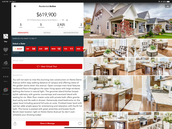 Cressy & Everett Real Estate iPad screenshot 3 - Lifestyle app