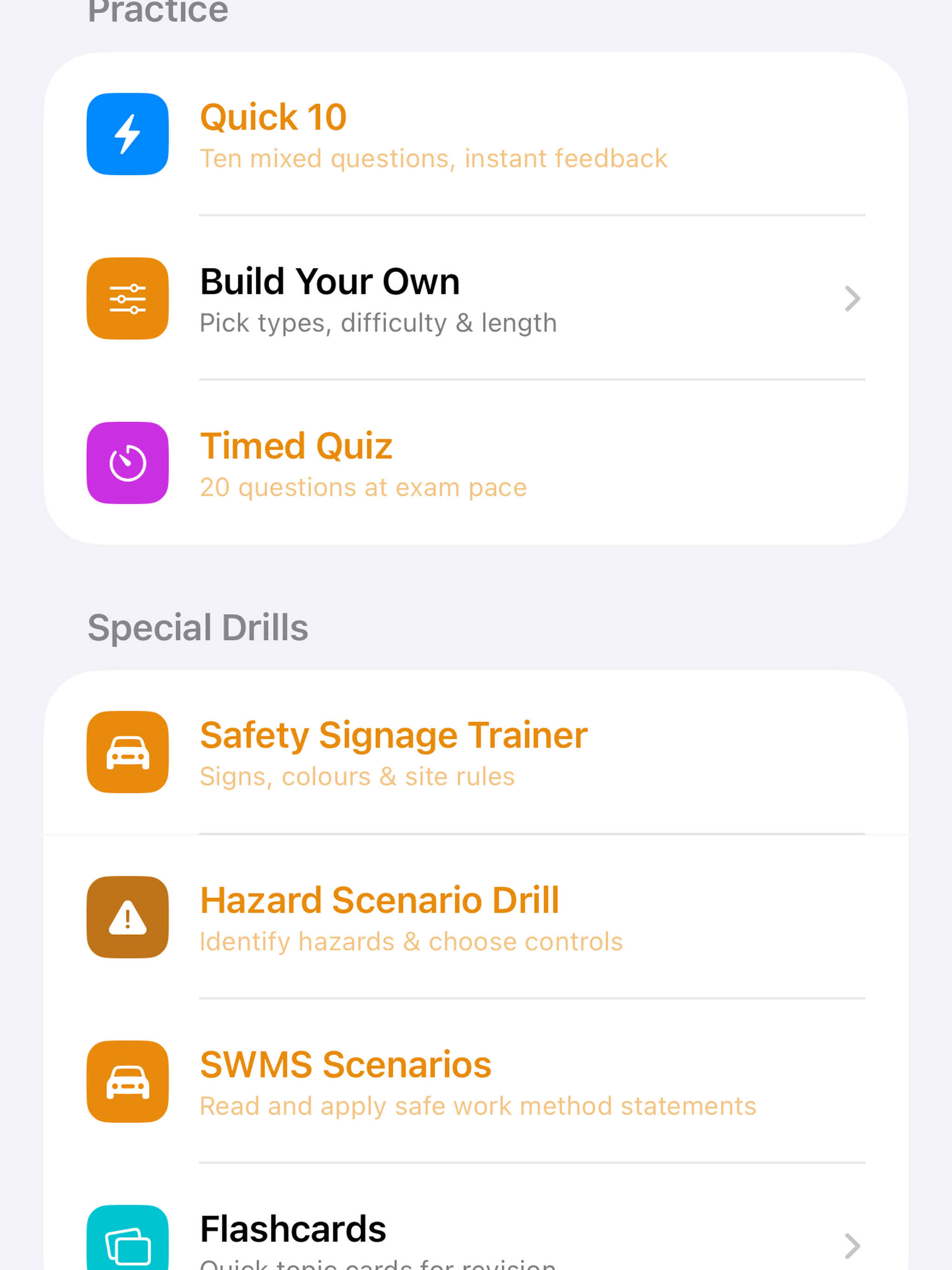 Traffic Control Test Prep AU screenshot 7
