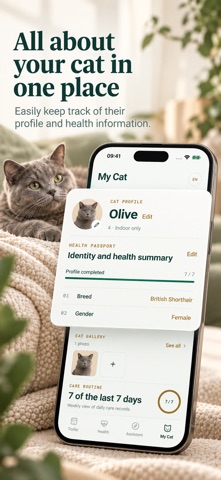 Cat Health Tracker: CatCom Screenshot 1 of 5