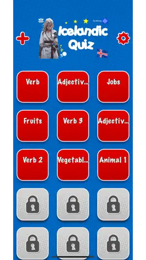 Learn Icelandic Flashcards screenshot 1