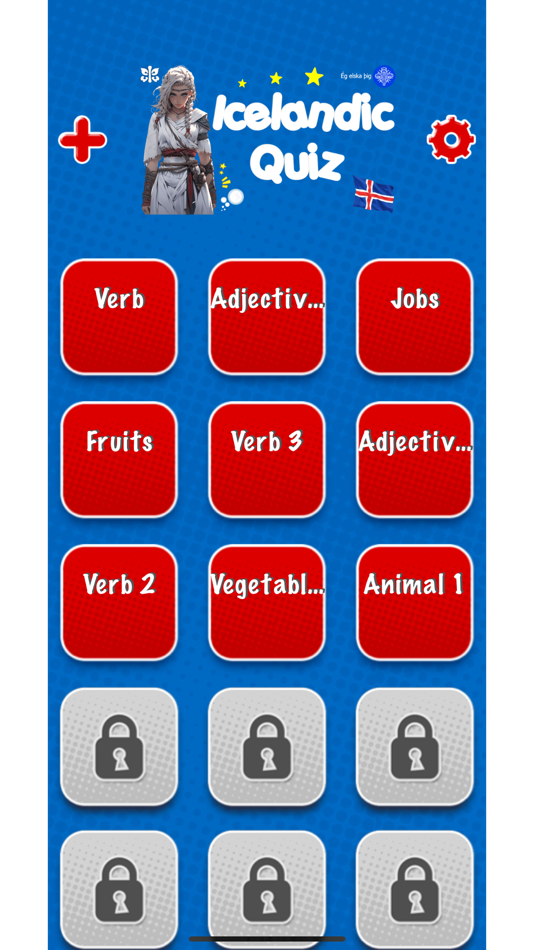 #1. Learn Icelandic Flashcards (iOS) By: Duc Tang Van