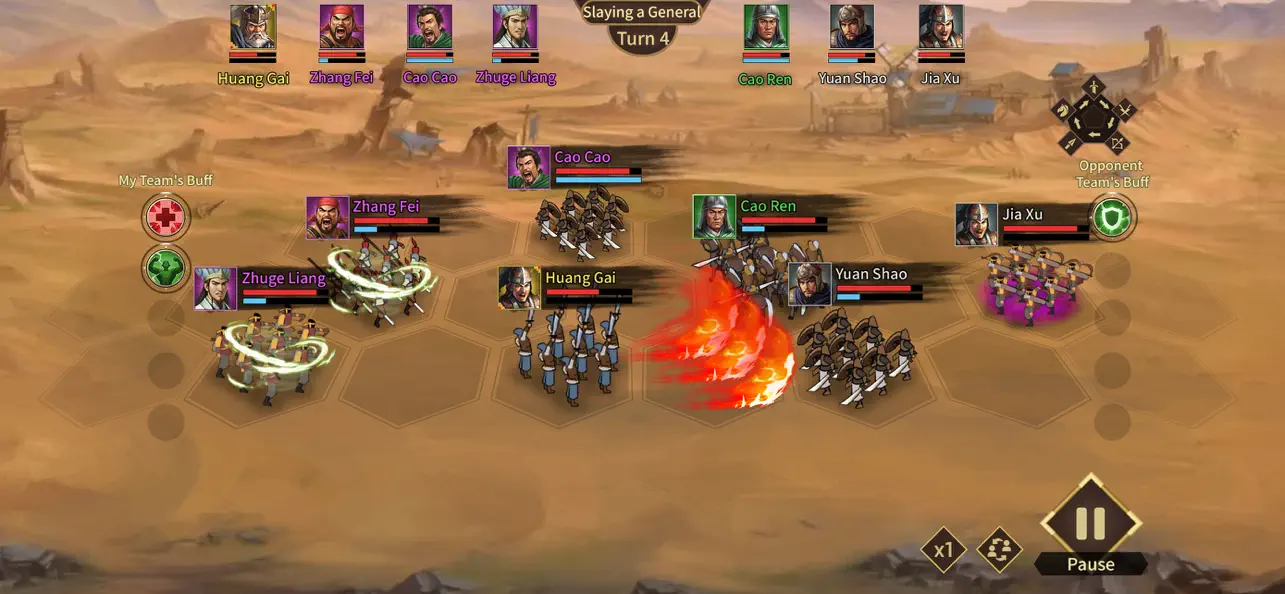 Three Kingdoms: Grand Strategy iOS Mod IPA screenshot 2 - iOS game interface