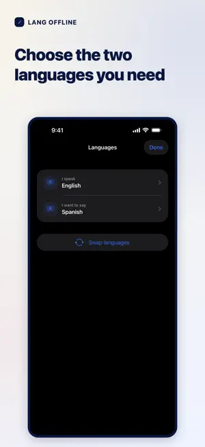 Lang Offline: Travel Phrases screenshot 4