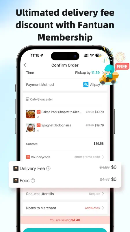 Fantuan Delivery - 饭团外卖 screenshot 4 of 6