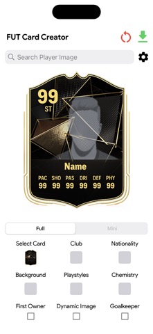 FUT 25 Card Creatorのおすすめ画像4