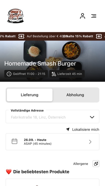 Homemade Smash Burger