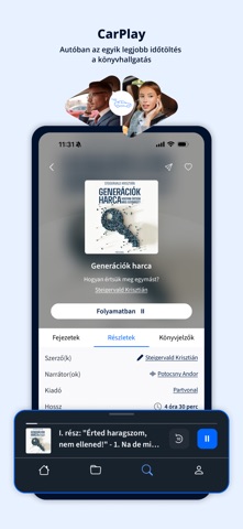 Voiz Hangoskönyvtár screenshot