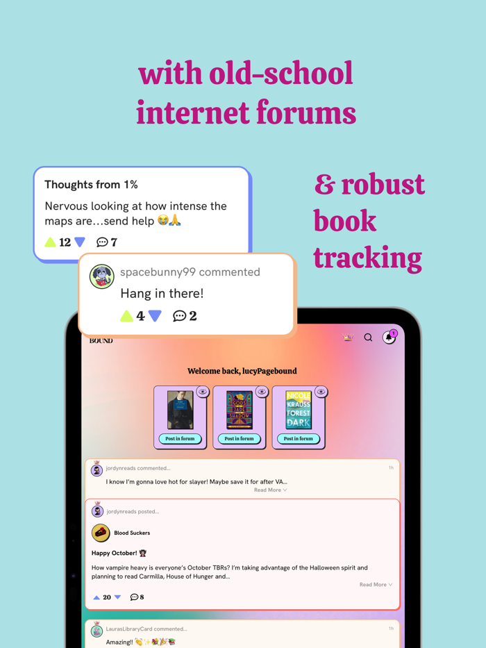Pagebound Social Book Tracker