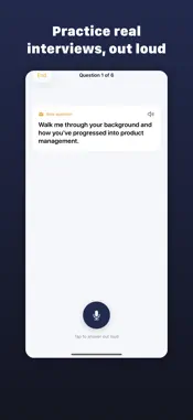 PrepWing: AI Interview Prep screenshot 1