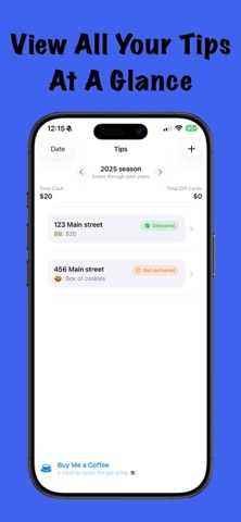 Mailman Tip Tracker Screenshot 1 of 3