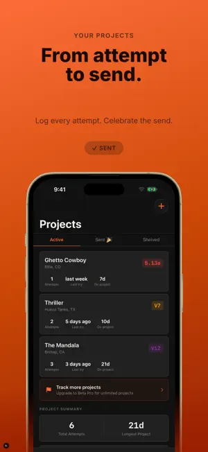 Climbing Log - Beta screenshot 3