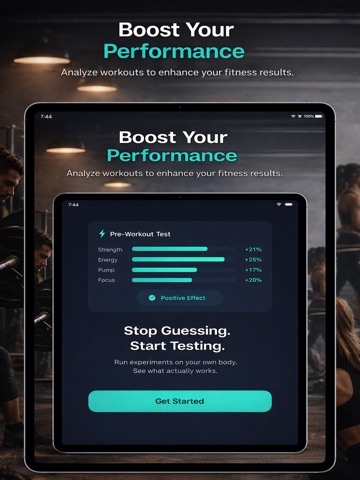 StackLab - Supplement Tracker iPad screenshot