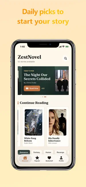 ZestNovel screenshot 1