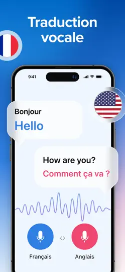 Capture d'écran de Talk & Translate AI Translator sur iPhone 1