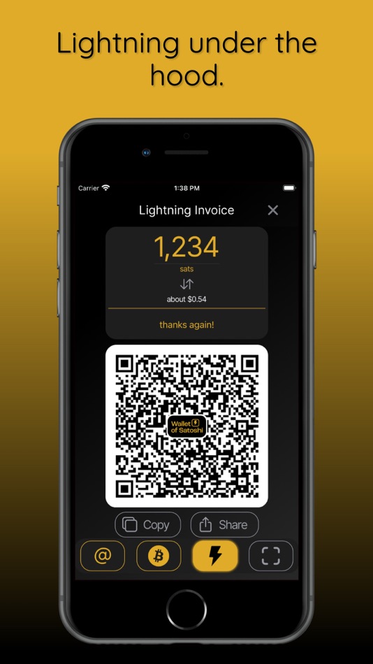 #5. Wallet of Satoshi (iOS) Von: Wallet of Satoshi