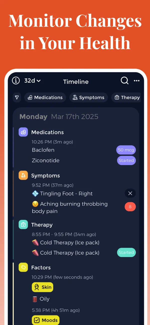 #5. Pain Tracker: Palina (iOS) Podle: Digital Therapeutics