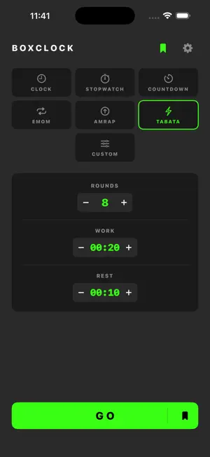 BoxClock - Gym Timer screenshot 2