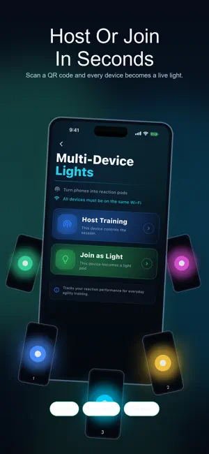 Reaction Light Trainer: Reflex screenshot 2