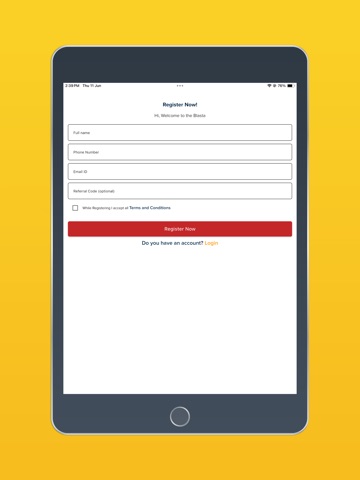 BLASTA Online iPad screenshot
