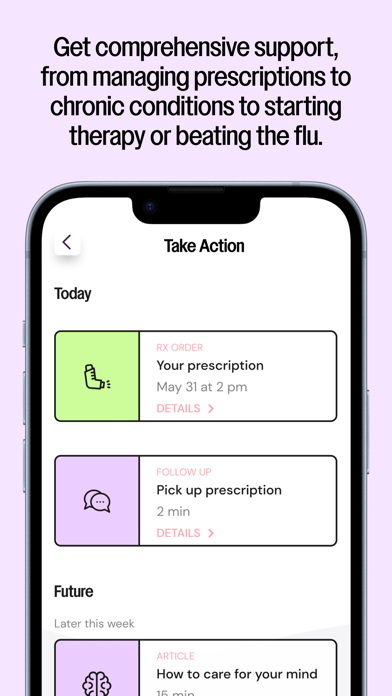 Caraway Health Screenshot