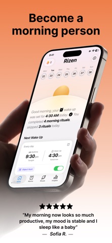 Alarm Clock to Wake Up: Rizen screenshot