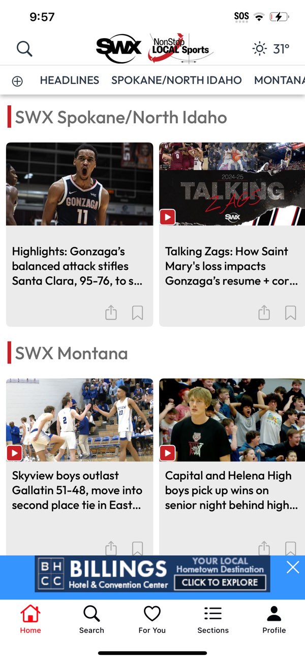 SWX Local Sports screenshot 4