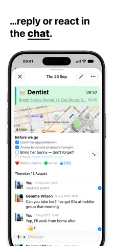 OurCal Calendar Messenger Screenshot 5 of 7