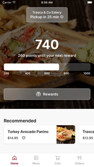 Trasca & Co. Eatery To Go iPhone screenshot 1 - Food & Drink app
