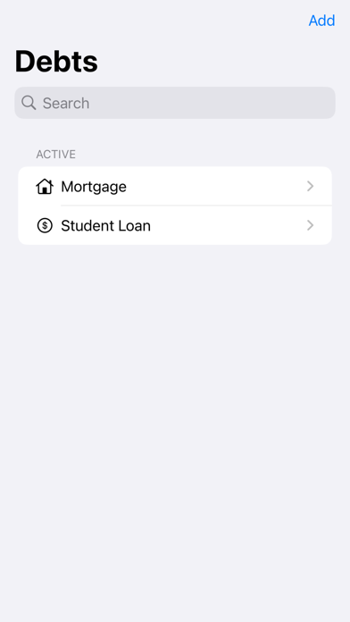Family Assets Manager Screenshot