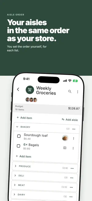 Tote: Grocery Shopping List screenshot 2