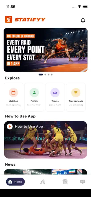 Statify The Kabaddi Score screenshot 2