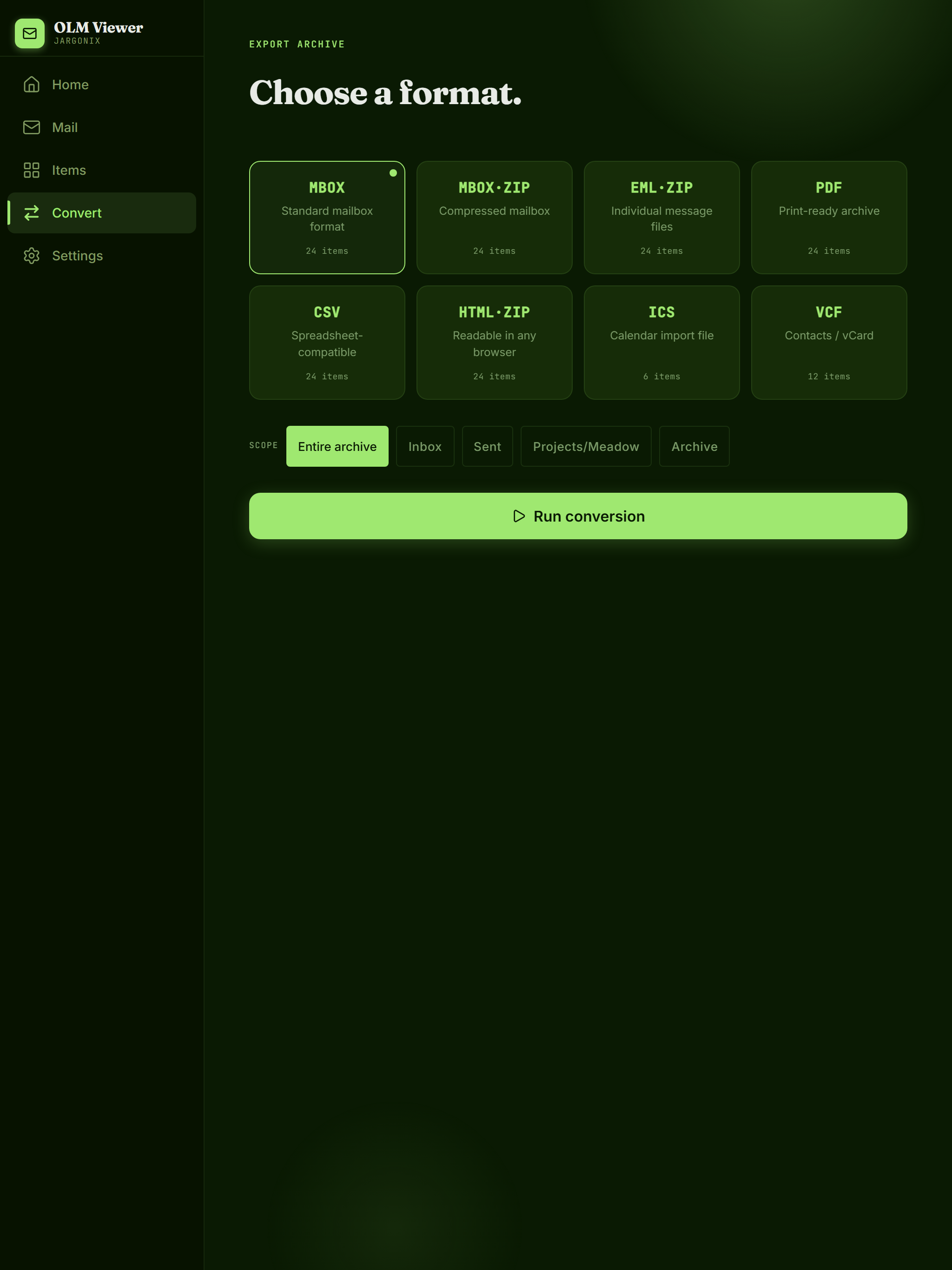OLM Viewer: Reader & Converter screenshot 7