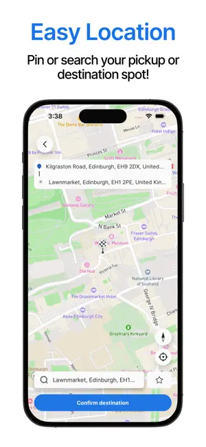 FTF Rider App screenshot 2