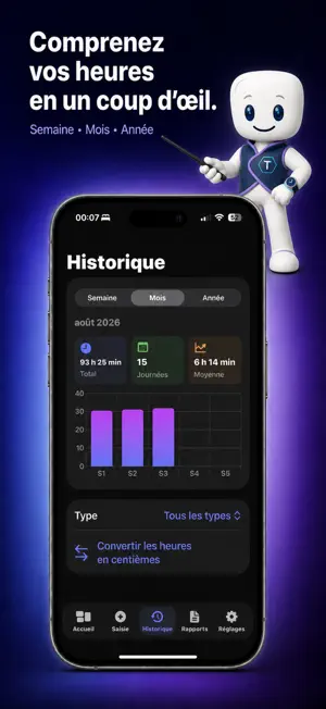 Mes Heures Pro : Pointeuse screenshot 3
