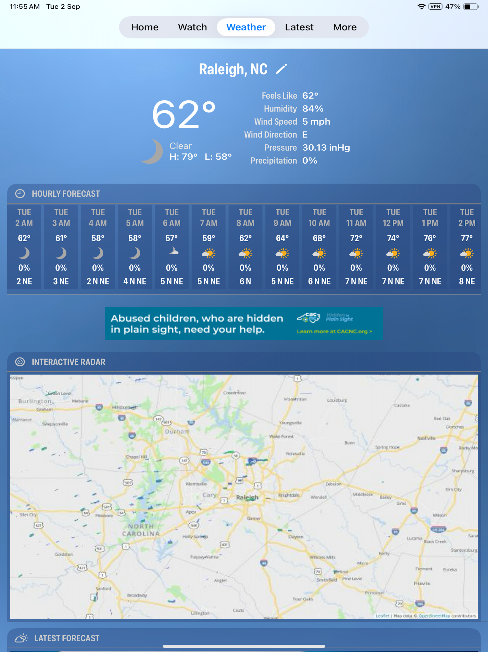 WRAL News Mobile screenshot 10