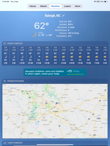 WRAL News Mobile iPad screenshot 4