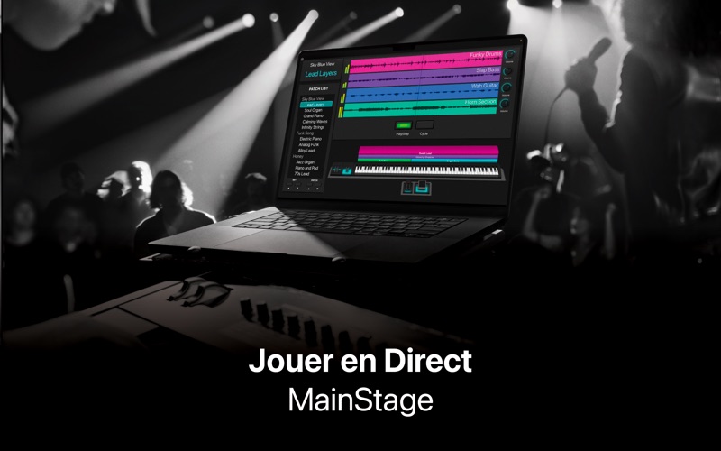Screenshot #1 pour MainStage : Jouer en Direct