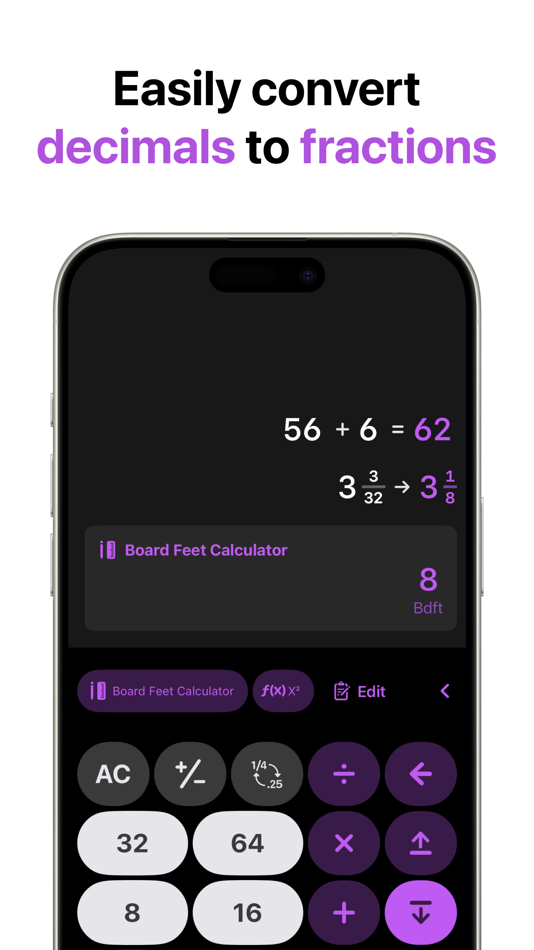 #2. Fraction Calculator - One16 (iOS) 由: Code Carton