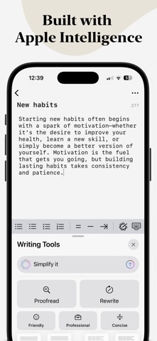 纯文本编辑器 • Just.txt screenshot