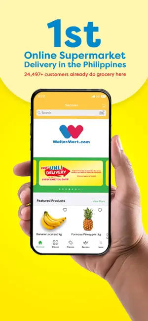 WalterMart Delivery screenshot 1